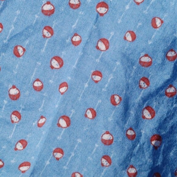 FUN EDDIE BAUER Classic Fit Fishing Bobber Classic Fit Button Down Shirt… - Picture 6 of 7